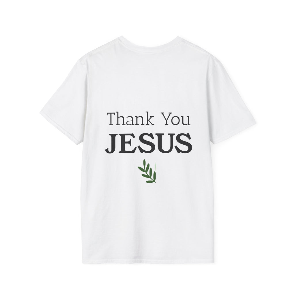 "It's a New Day" Floral Christian T-Shirt — Thank You Jesus Inspirational Tee