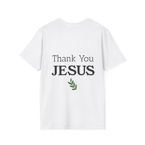 "It's a New Day" Floral Christian T-Shirt — Thank You Jesus Inspirational Tee