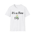 "It's a New Day" Floral Christian T-Shirt — Thank You Jesus Inspirational Tee