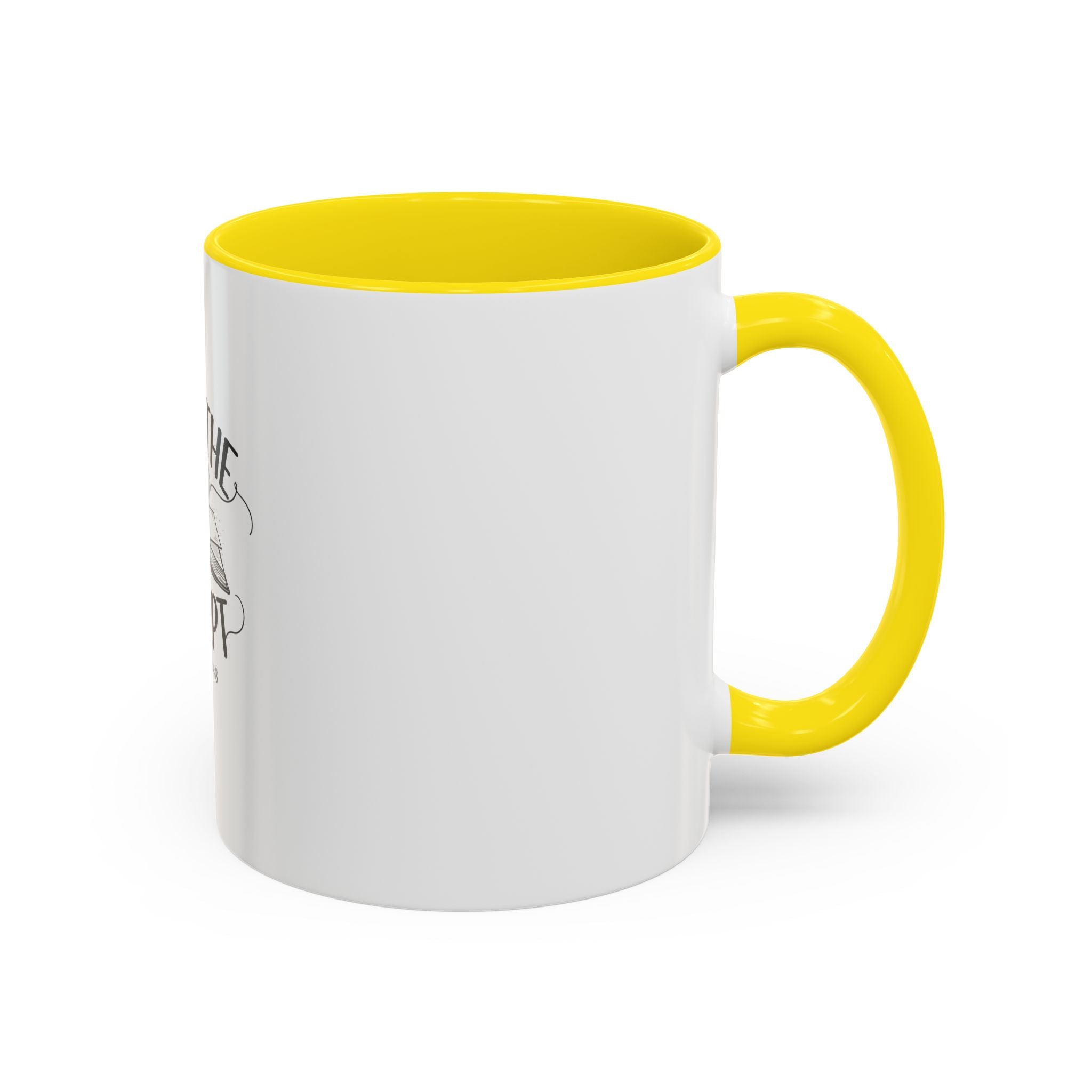Silk Charisma Accent Coffee Mug | Start Your Day with Hope