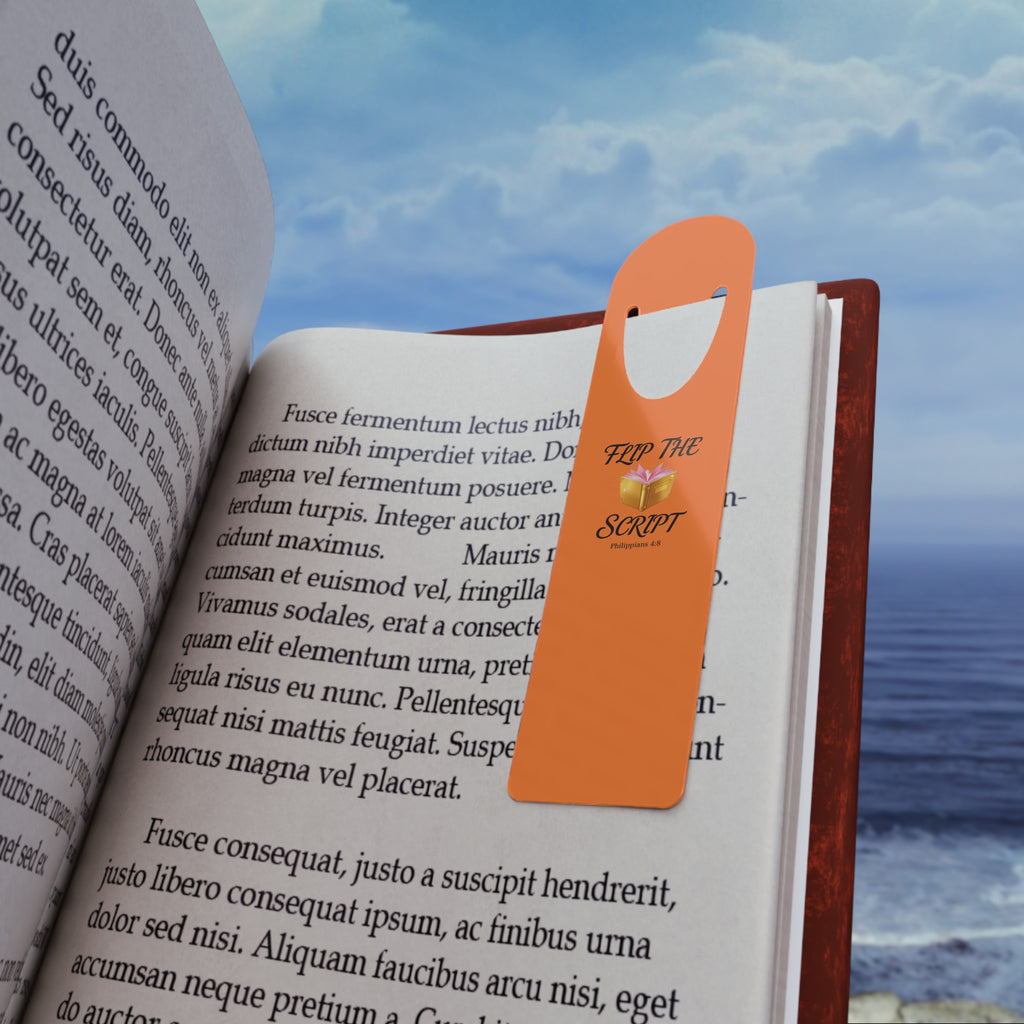 Flip The Script Inspirational Bookmark | Choose Hope Daily