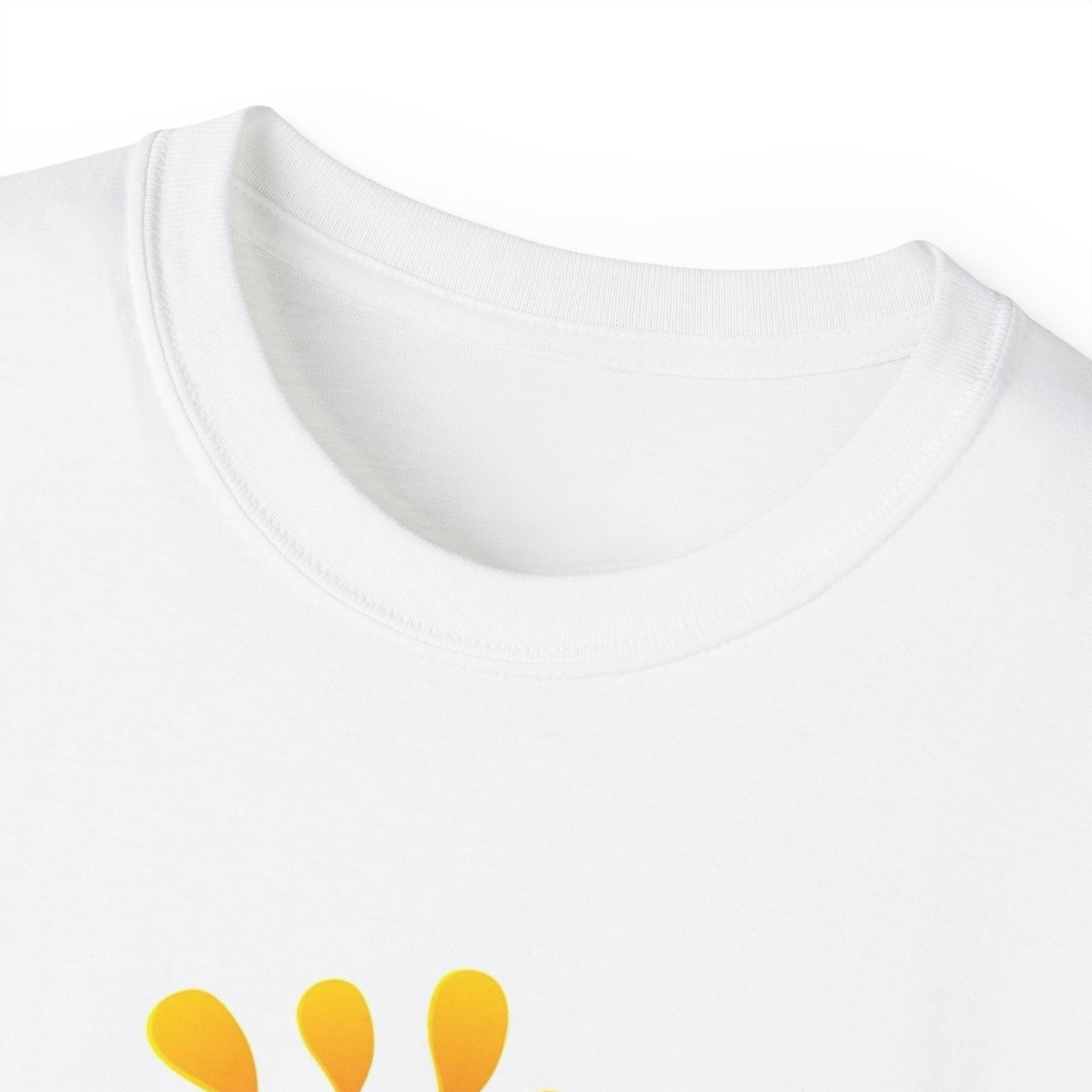 Smile Sun T-Shirt — "SMILE" Front with Proverbs 17:22 Inspirational Tee