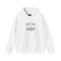 Premium hooded sweatshirt with Silk Charisma inspirational design, comfortable apparel for spreading hope and positivity