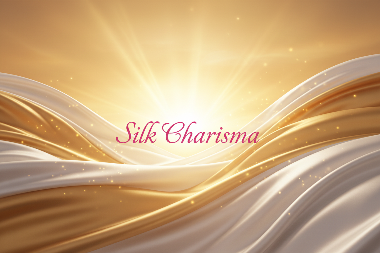 Silk Charisma Hero Banner - Golden Sunset with Fuchsia